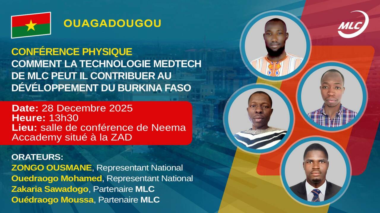 Conférence physique sur la présentation du projet à Ouagadougou