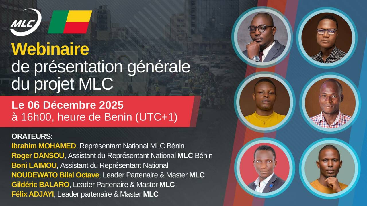 Webinaire de présentation générale du projet MLC