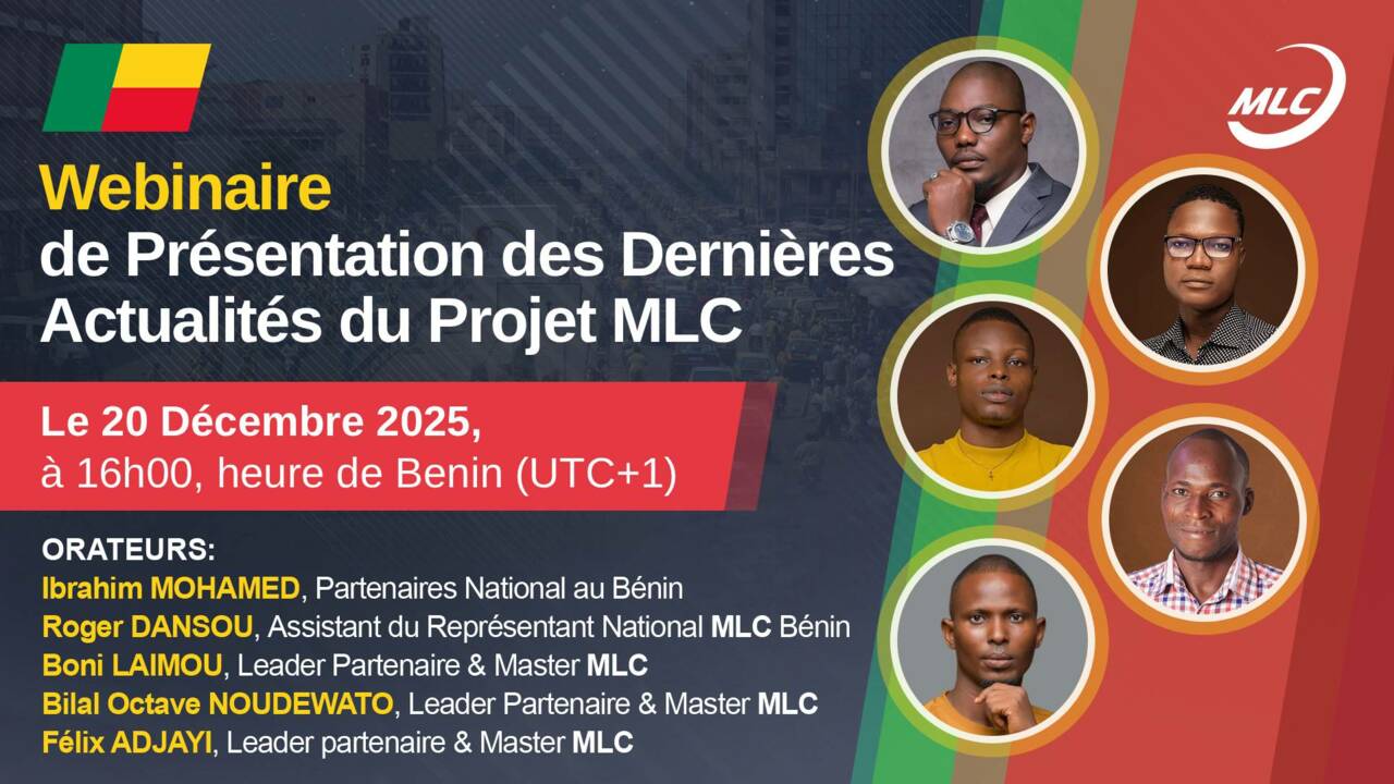 Webinaire de Présentation des Dernières Actualités du Projet MLC