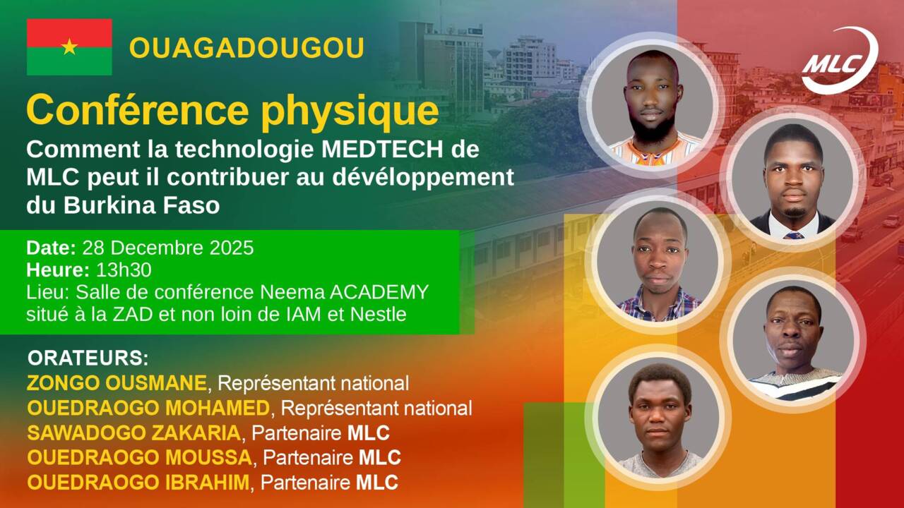 Conférence physique sur la présentation du projet à Ouagadougou
