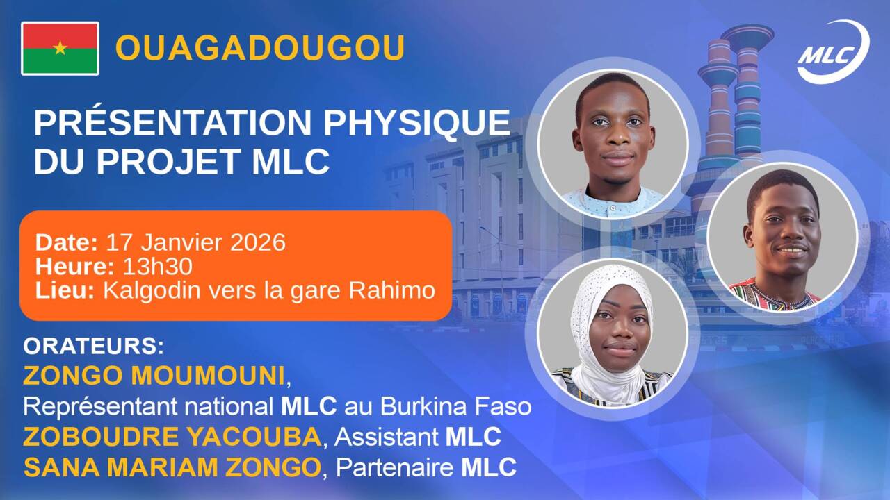 Ouagadougou. Présentation physique du projet MLC