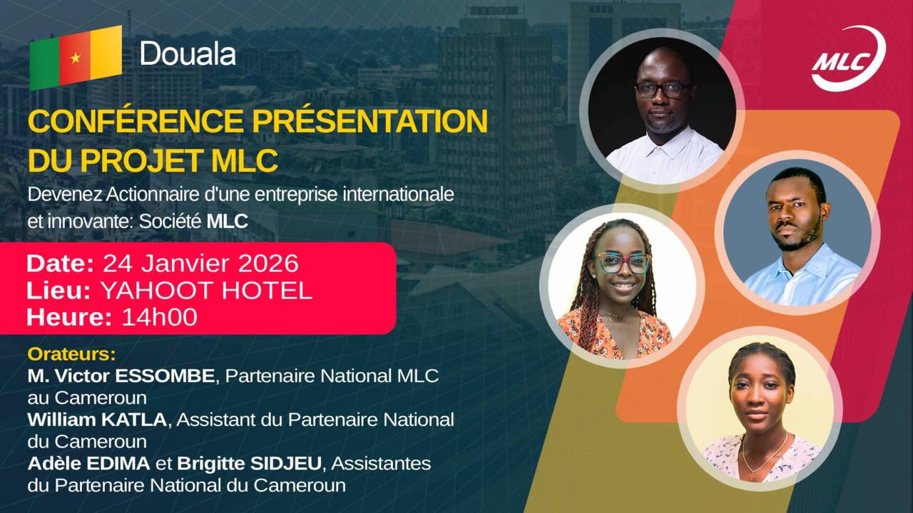 Conférence Présentation du projet MLC  à Douala