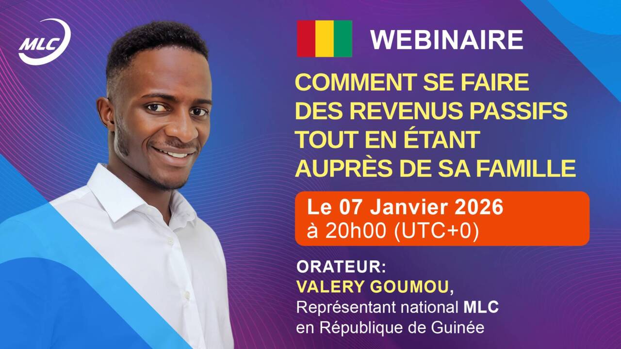 Webinaire. Comment se faire des revenus passifs tout tant étant auprès de sa famille.