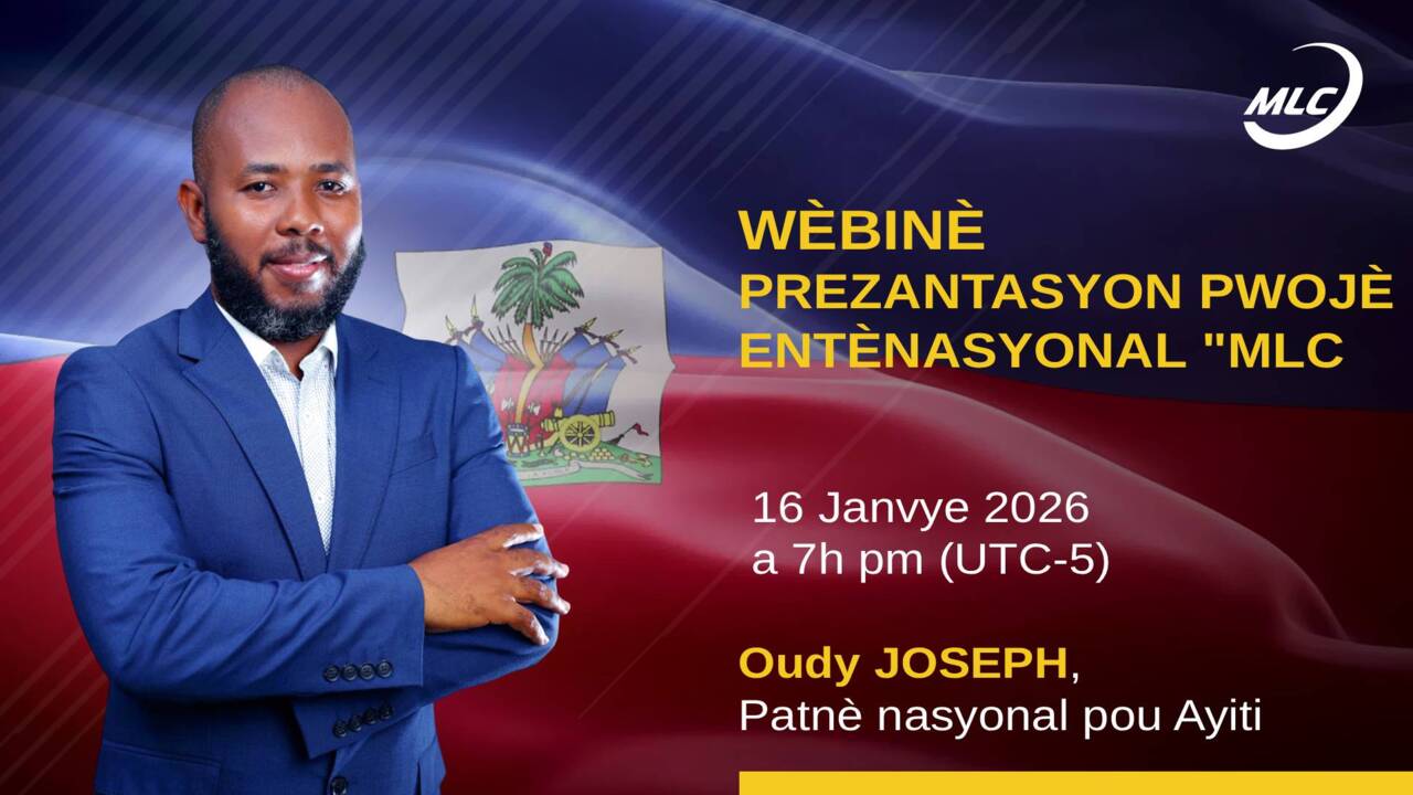 Wèbinè . Prezantasyon pwojè entènasyonal 