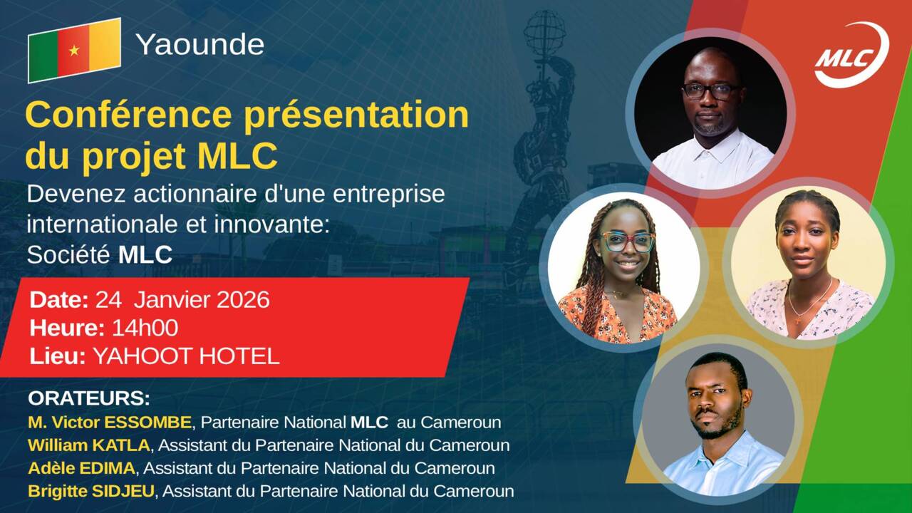Conférence Présentation du projet MLC  à Yaounde
