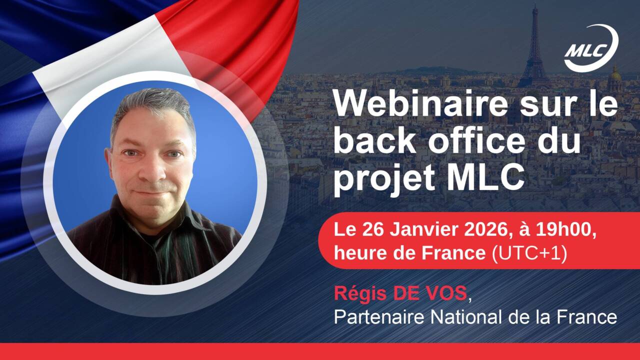 Français. Webinaire sur le back office du projet MLC