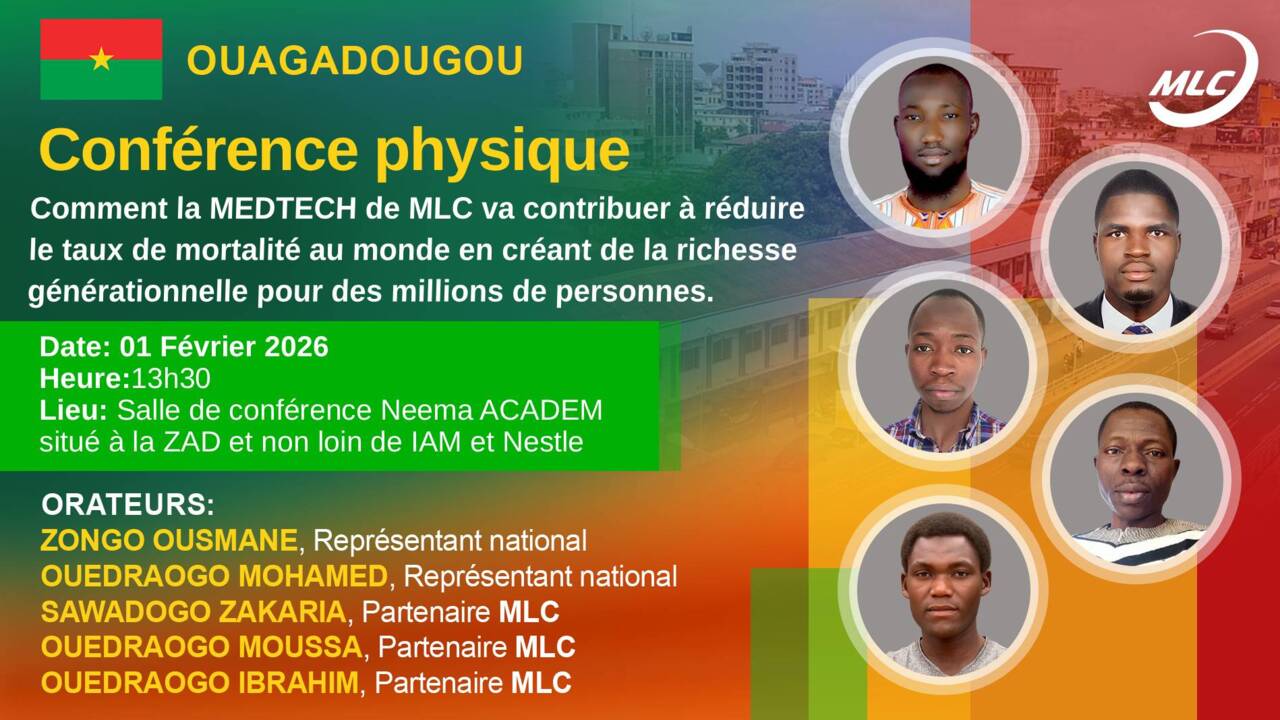 Ouagadougou.. Conférence physique