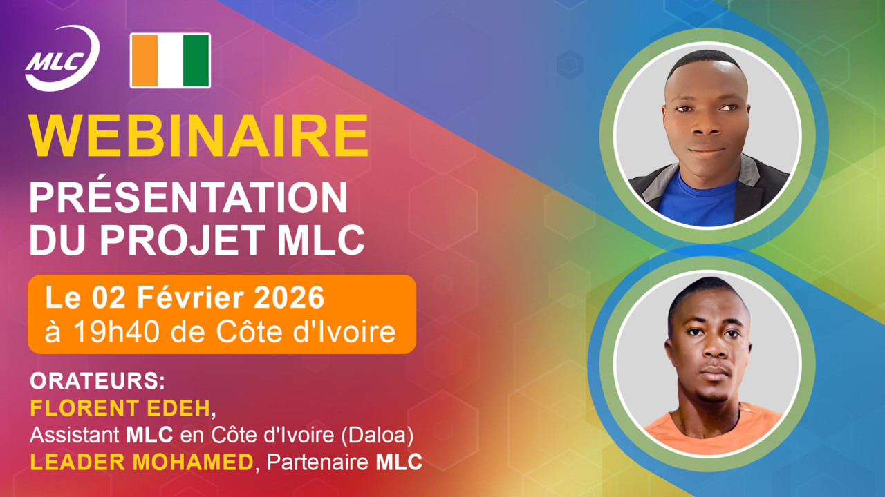 Webinaire.  Présentation du projet MLC