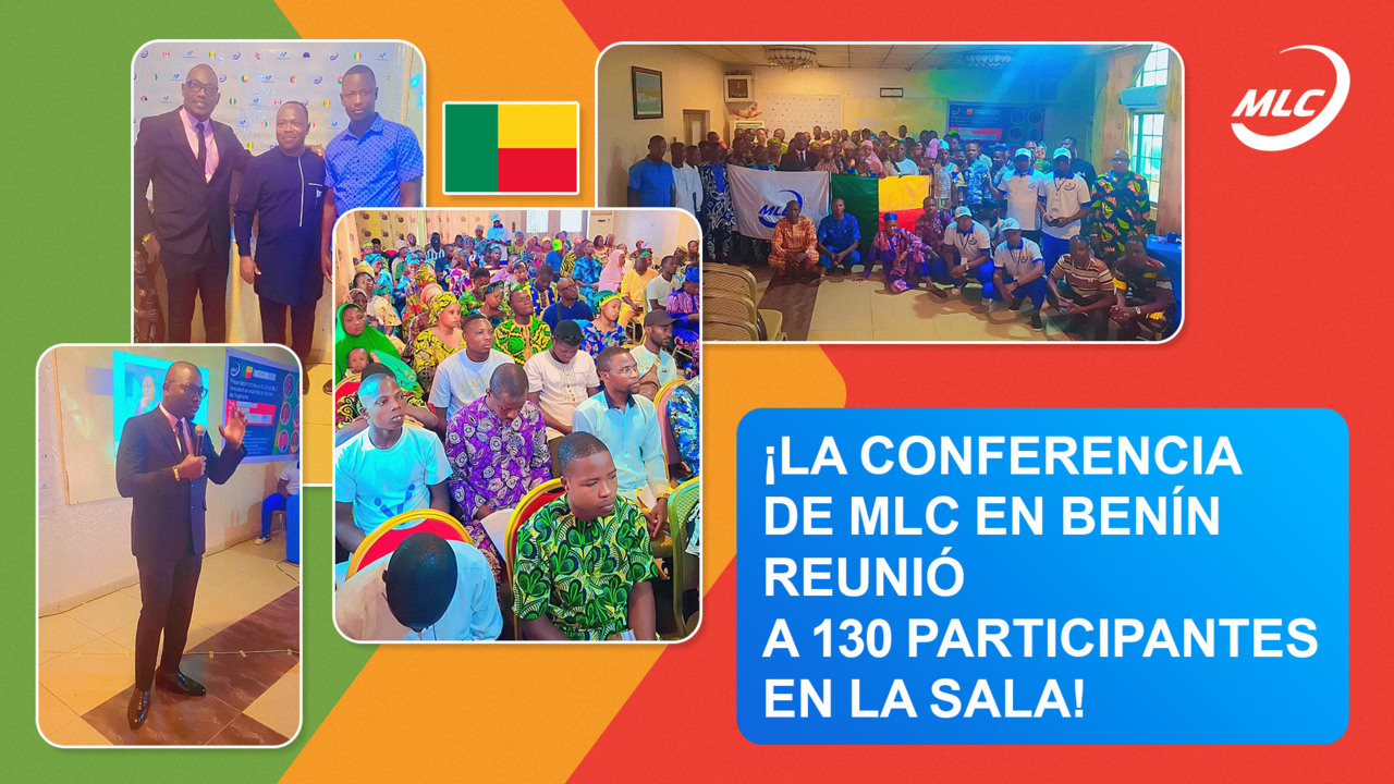 ¡La conferencia de MLC en Benín reunió a 130 participantes en la sala!