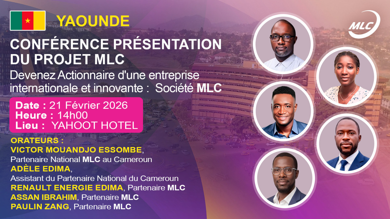 Yaounde. Conférence Présentation du projet MLC