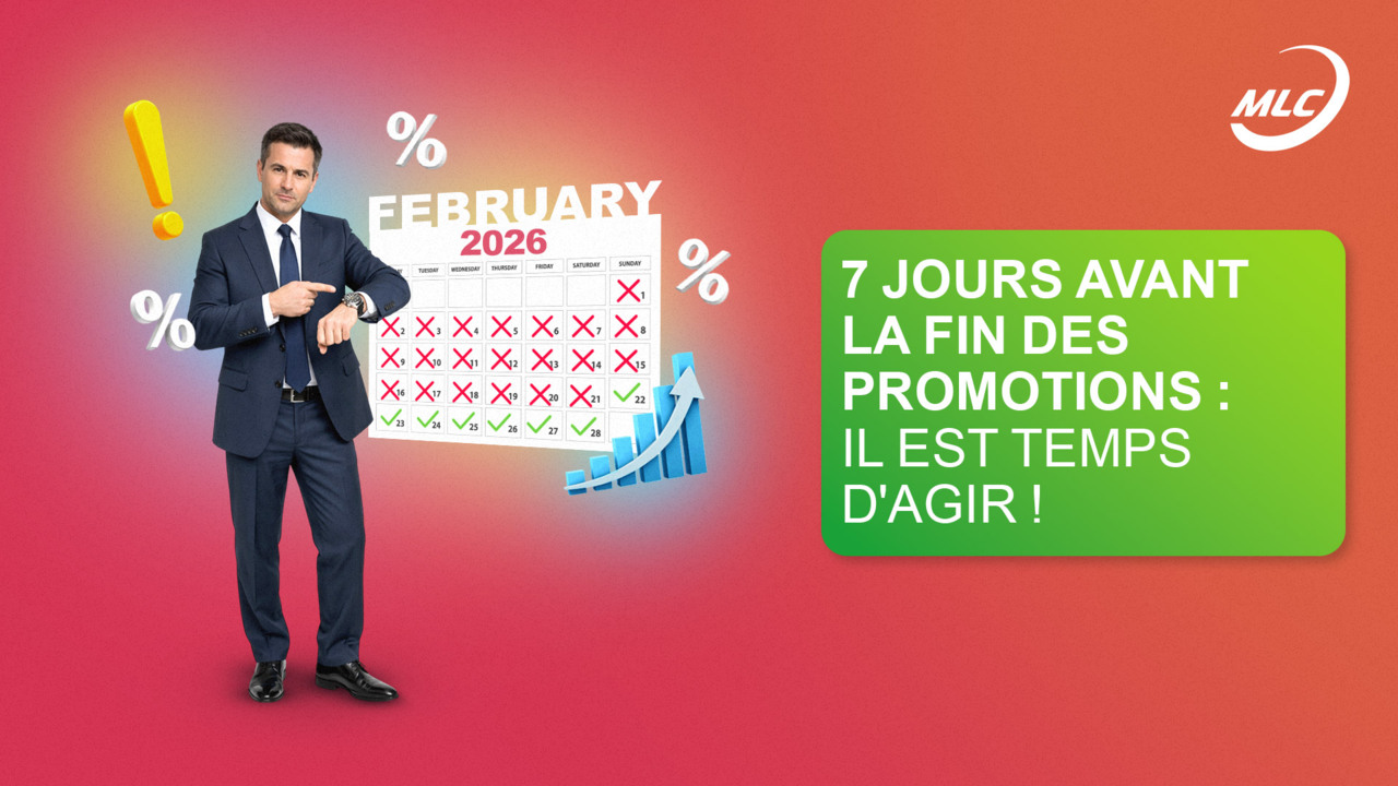 7 jours avant la fin des promotions : il est temps d'agir !