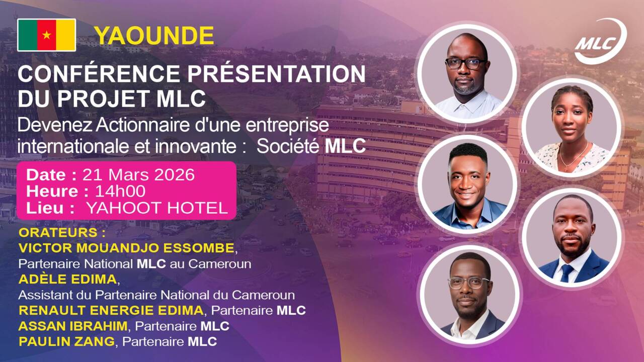 Yaounde. Conférence Présentation du projet MLC