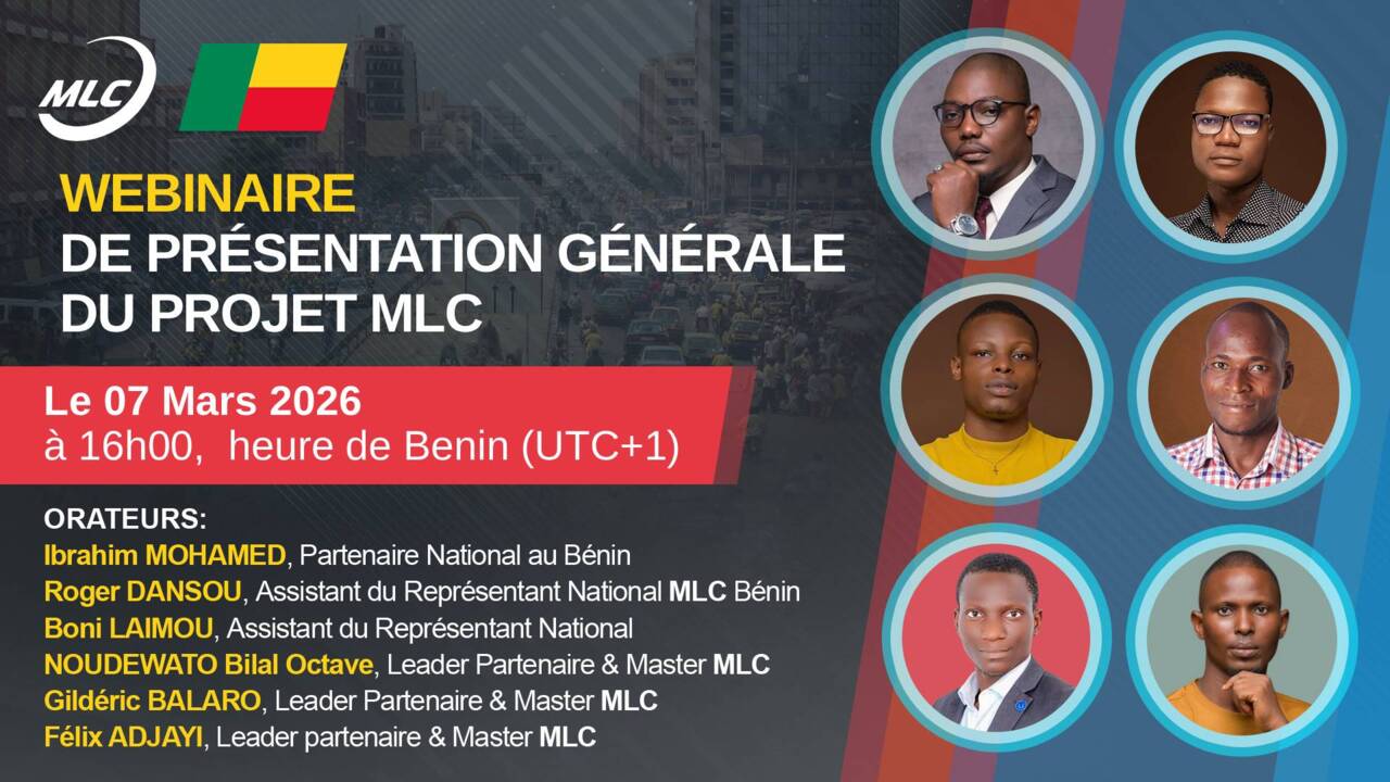 Webinaire de présentation générale du projet MLC