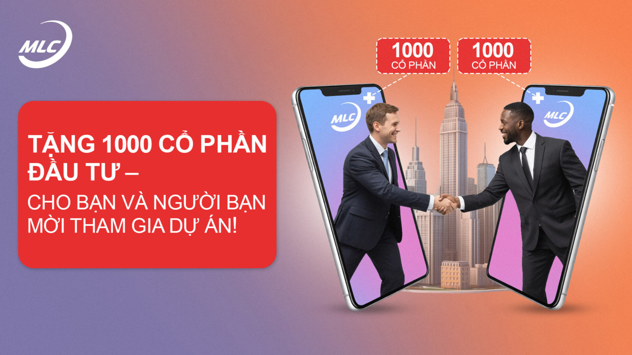 Tặng 1000 cổ phần đầu tư – cho bạn và người bạn mời tham gia dự án!