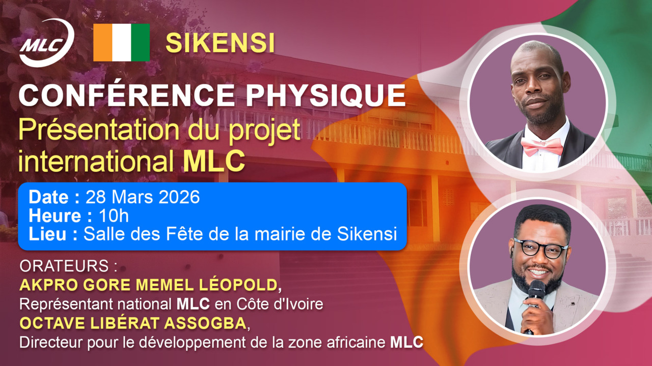 Sikensi. Conférence physique. Рrésentation du projet international MLC