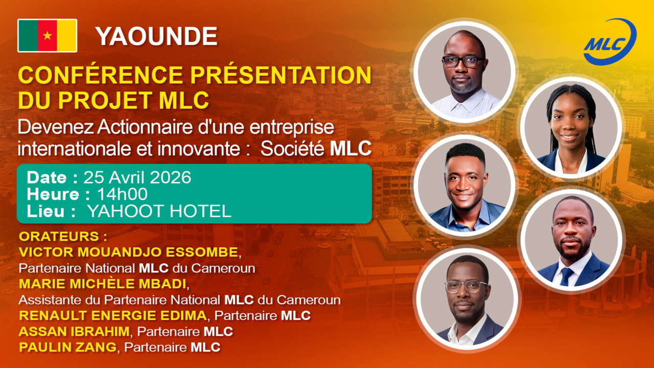 Conférence Présentation du projet MLC  à Yaounde
