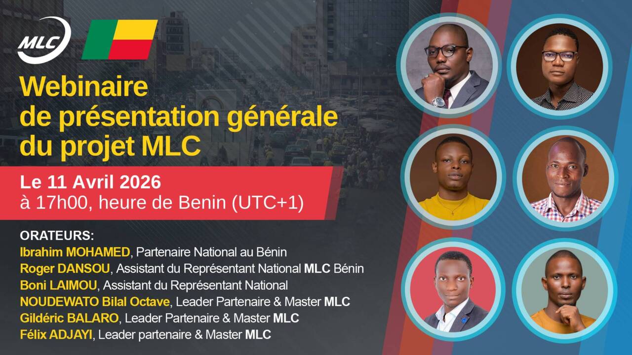 Webinaire de présentation générale du projet MLC