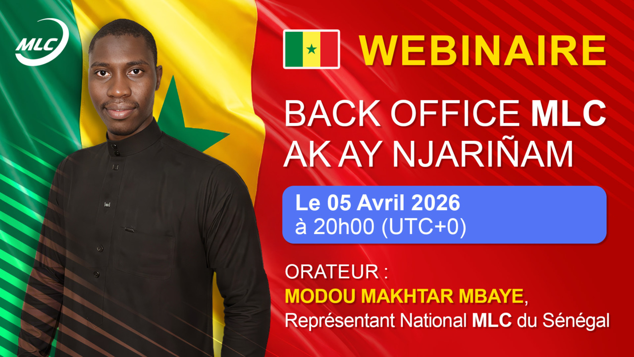 Webinaire. Back Office MLC ak ay Njariñam