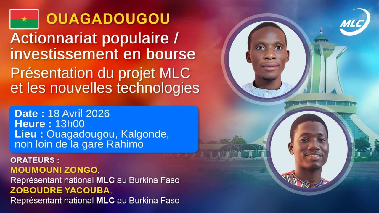 Ouagadougou. Présentation physique du projet MLC