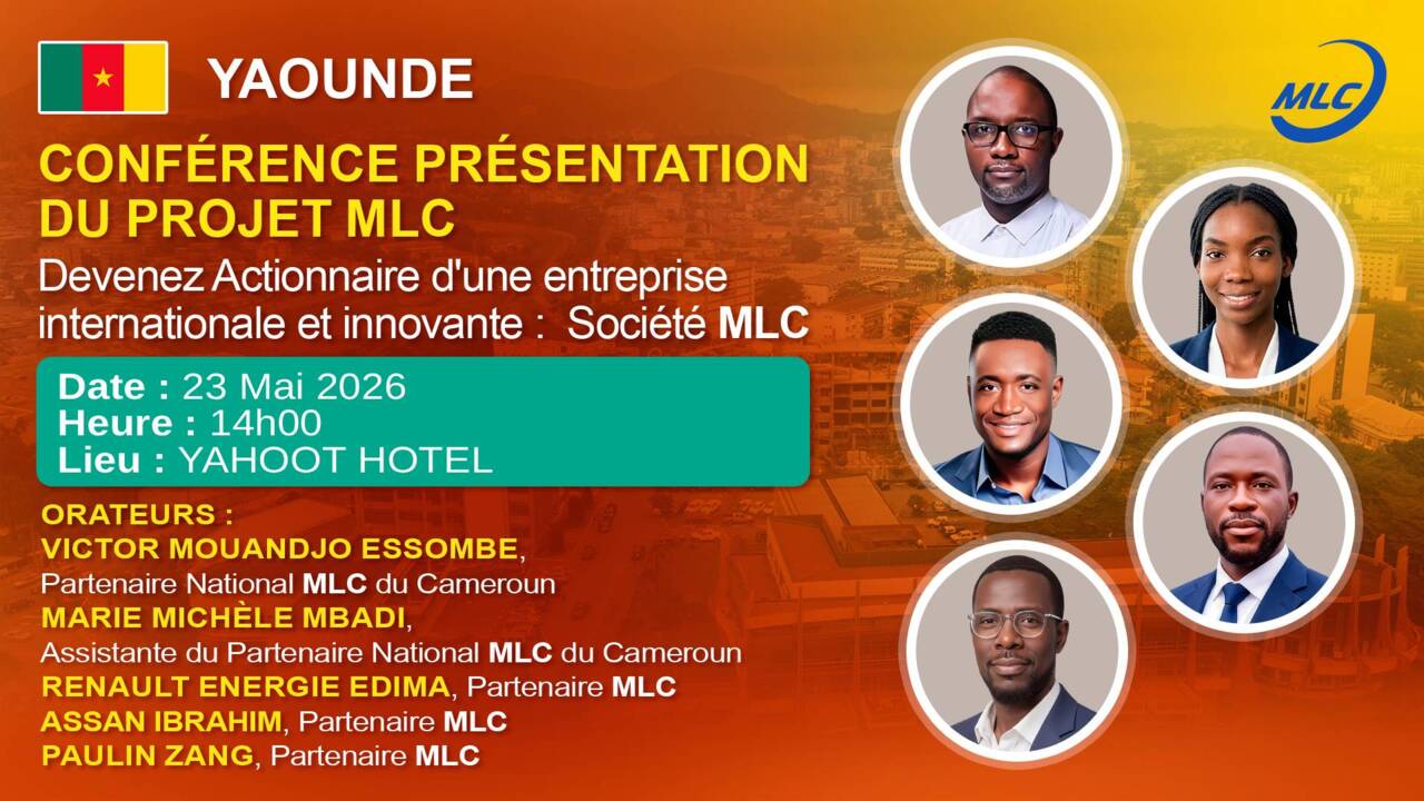 Conférence Présentation du projet MLC  à Yaounde