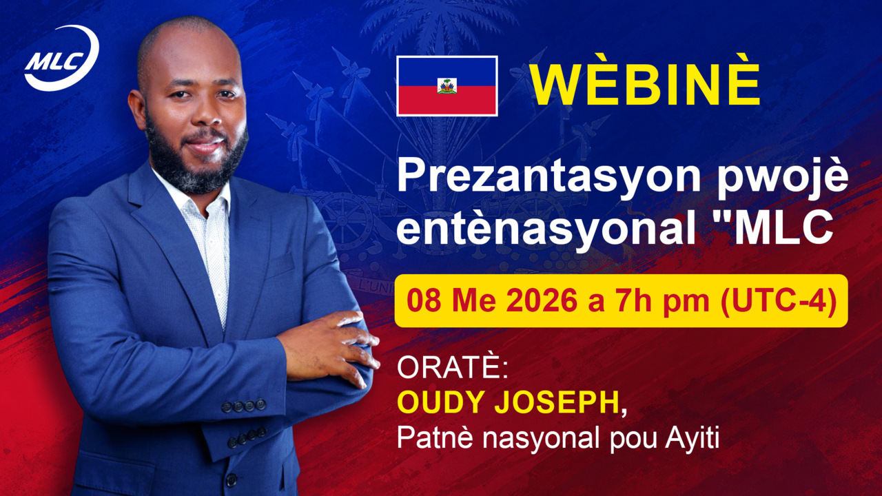 Wèbinè. Prezantasyon pwojè entènasyonal 