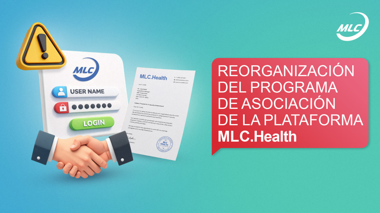 Reorganización del programa de asociación de la plataforma MLC.Health