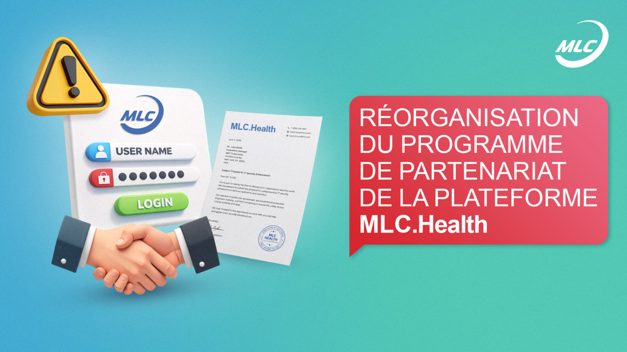 Réorganisation du programme de partenariat de la plateforme MLC.Health