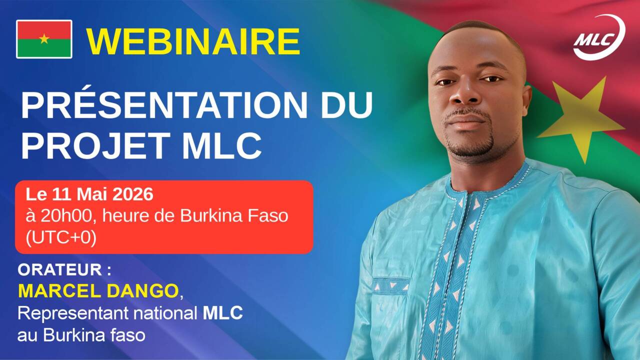 Webinaire.  Présentation du projet MLC