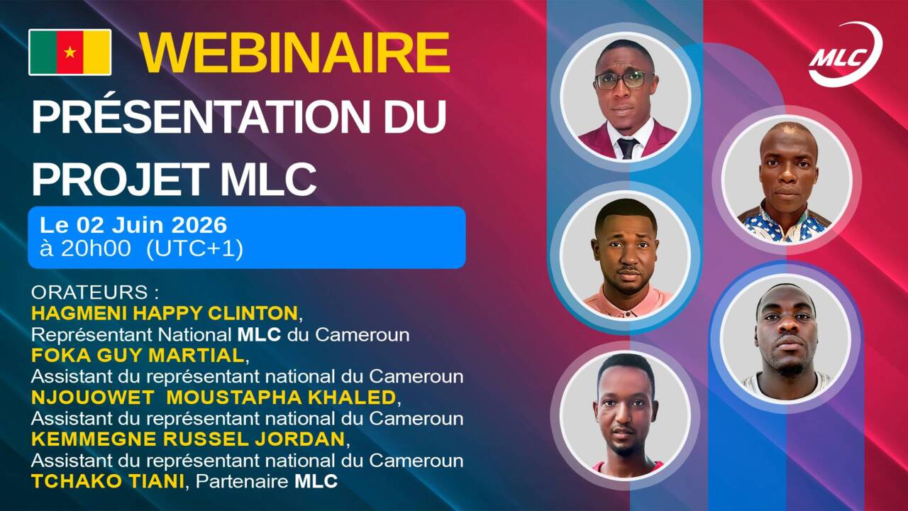 Webinaire. Présentation du projet MLC