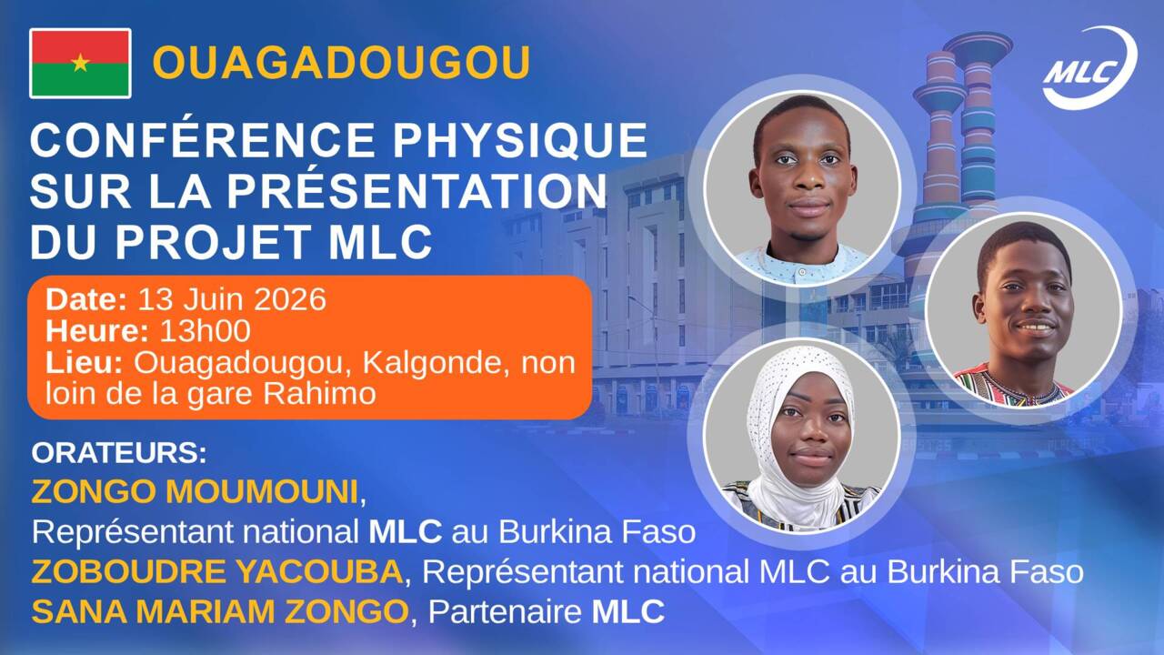 Ouagadougou. Présentation physique du projet MLC