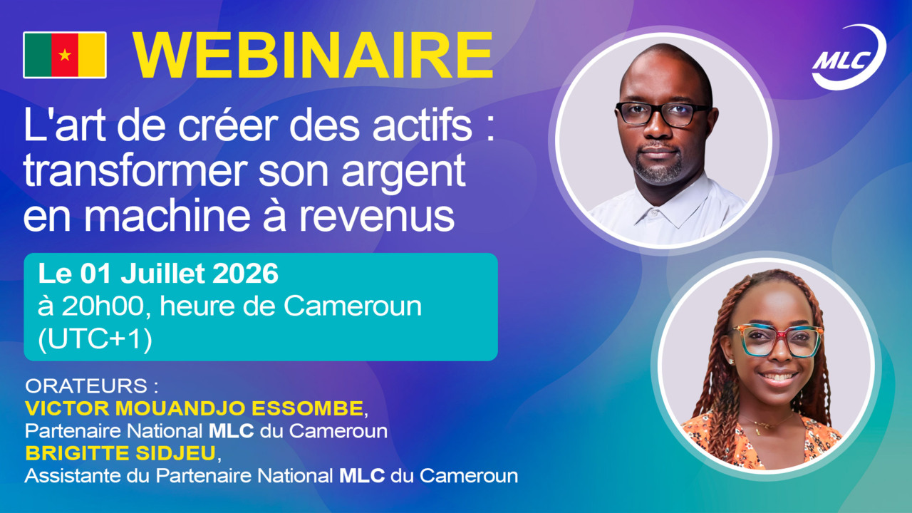 Webinaire. L'art de créer des actifs : transformer son argent en machine à revenu