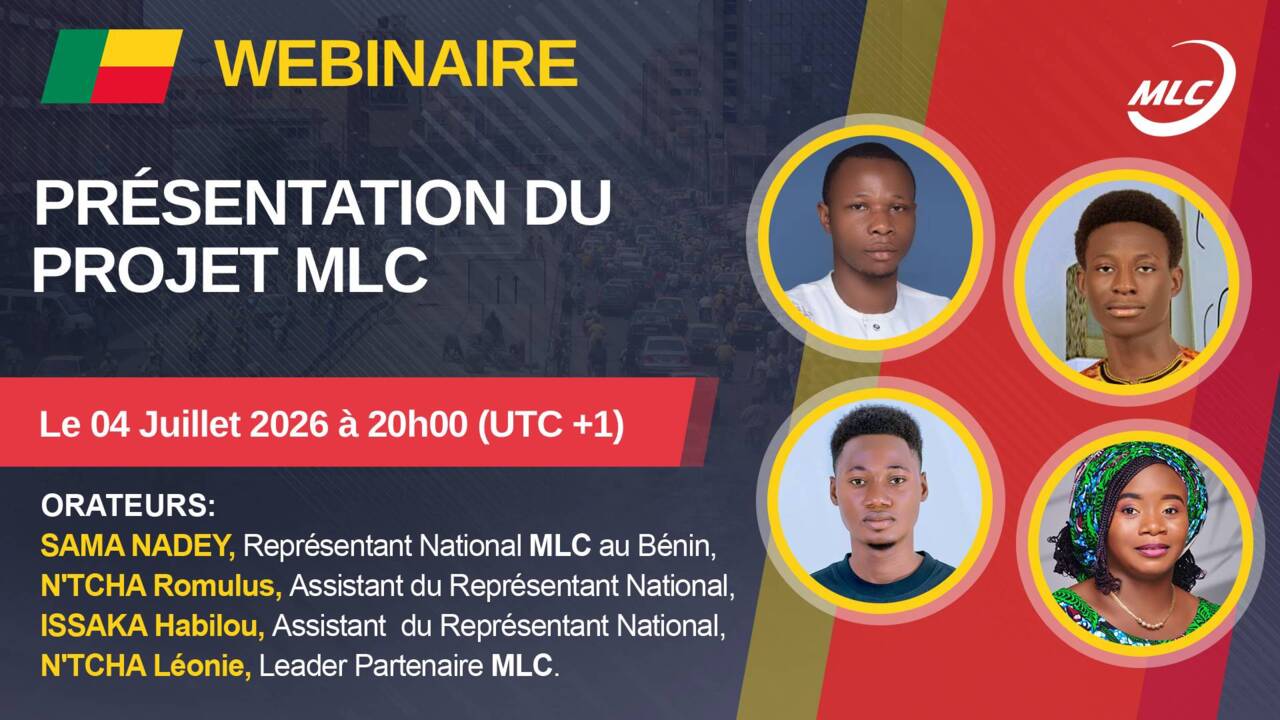 Webinaire. Présentation du projet MLC