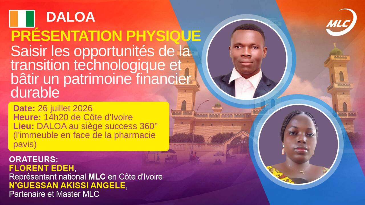 Daloa. Présentation physique. Saisir les opportunités de la transition technologique et bâtir un patrimoine financier durable
