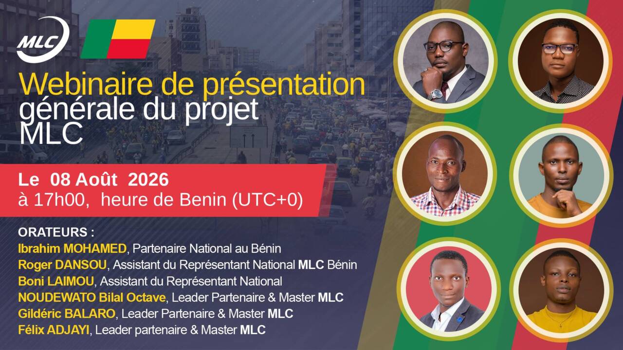 Webinaire de présentation générale du projet MLC