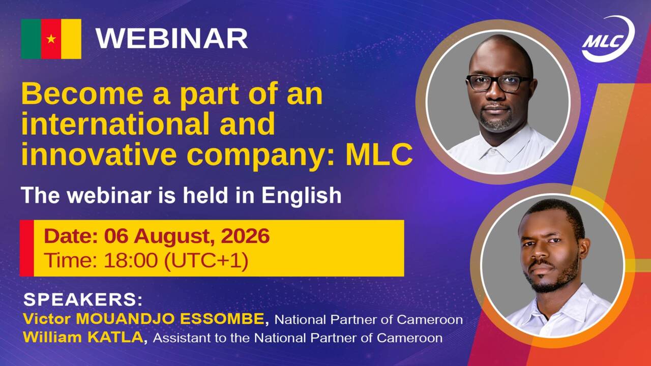 Webinar. Become a part of an international innovative company : MLC