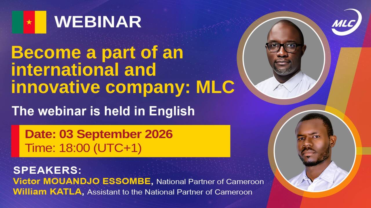 Webinar. Become a part of an international innovative company : MLC