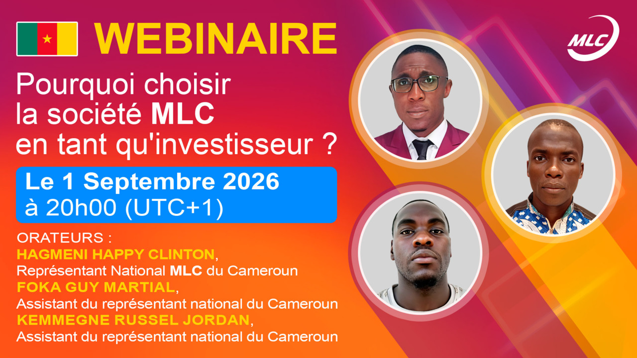 Webinaire. Pourquoi choisir la société MLC en tant qu'investisseur ?