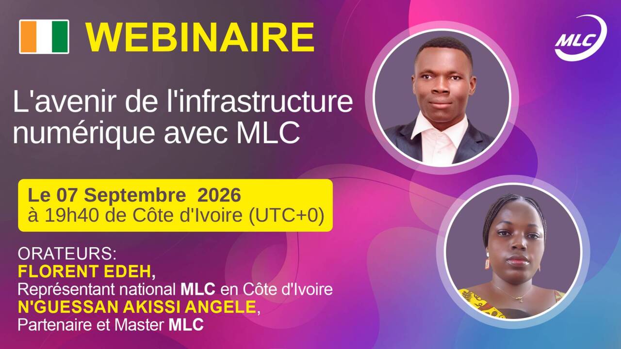 Webinaire. L'avenir de l'infrastructure numérique avec MLC.