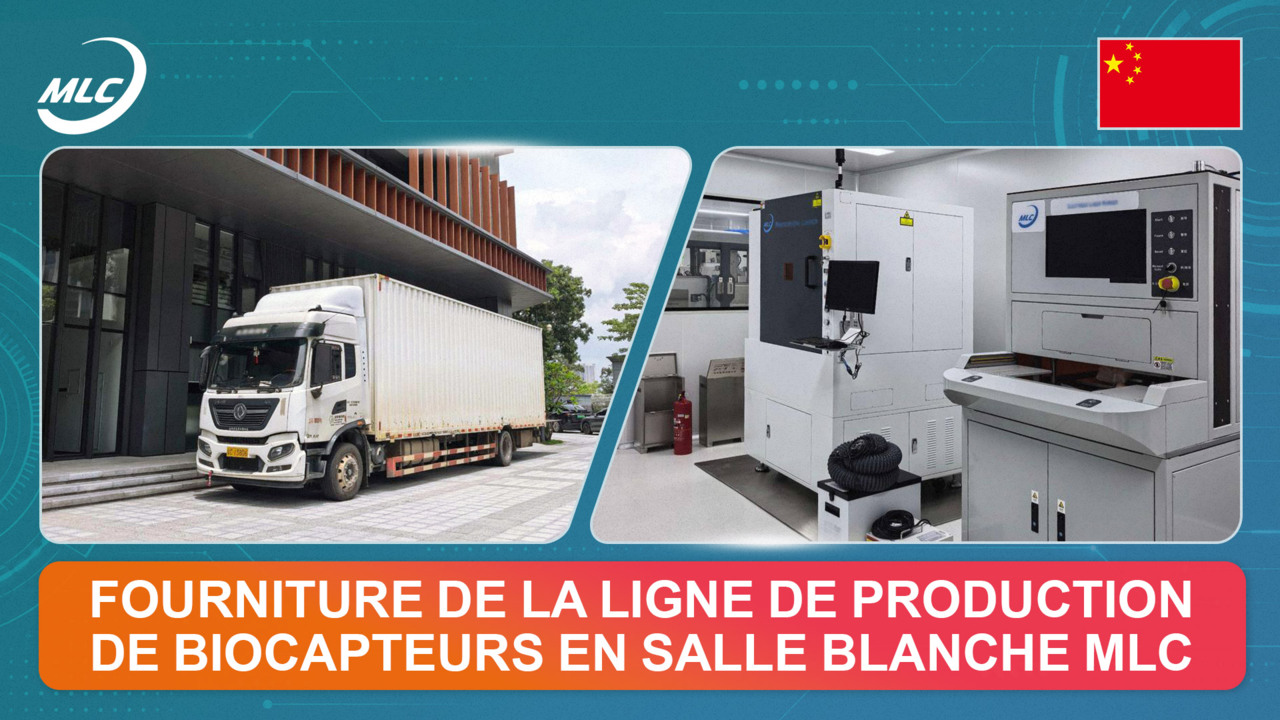 Fourniture de la ligne de production de biocapteurs en salle blanche MLC