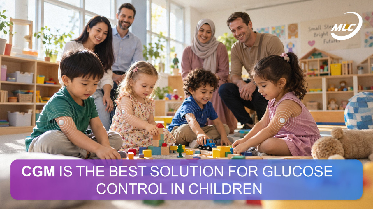 CGM is the best solution for glucose control in children