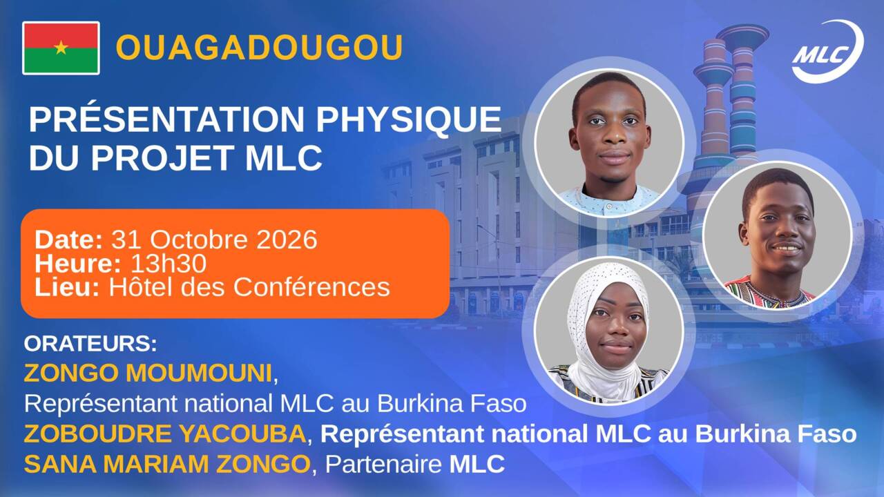 Ouagadougou.  Présentation physique du projet MLC