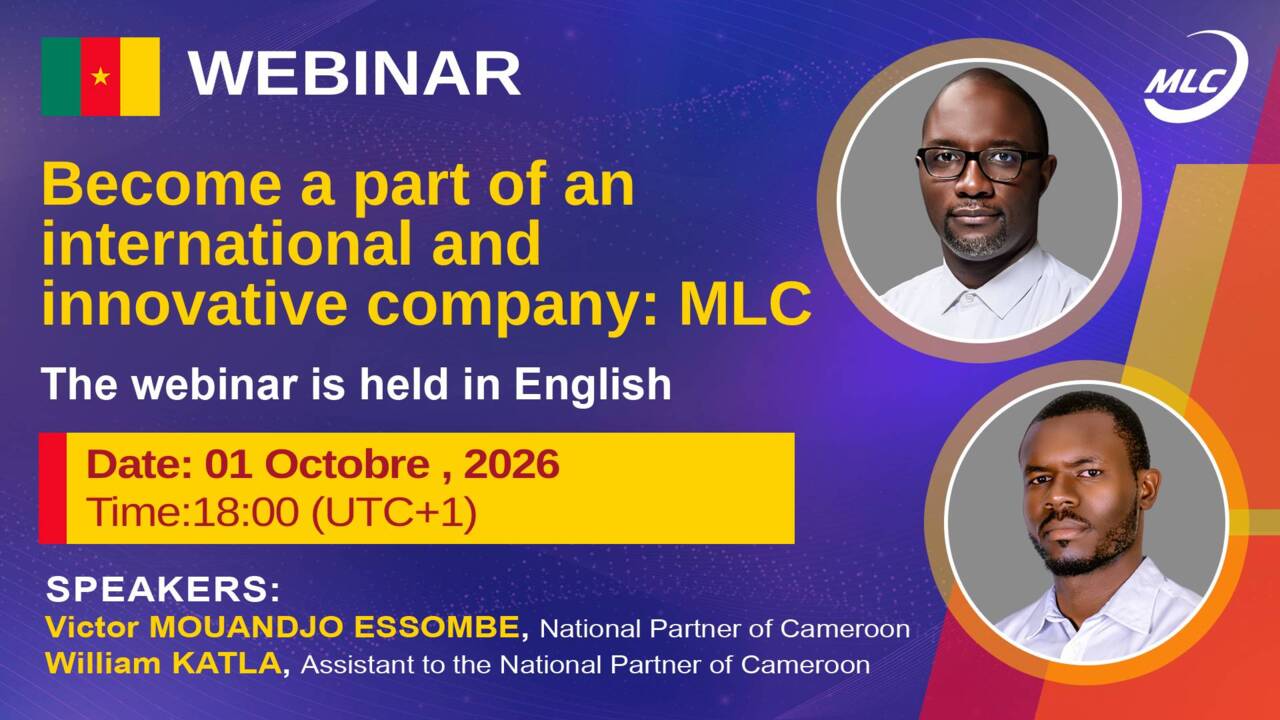 Webinar. Become a part of an international innovative company : MLC