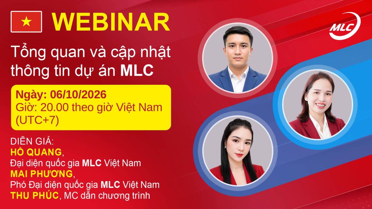 Webinar. Tổng quan và cập nhật thông tin dự án MLC