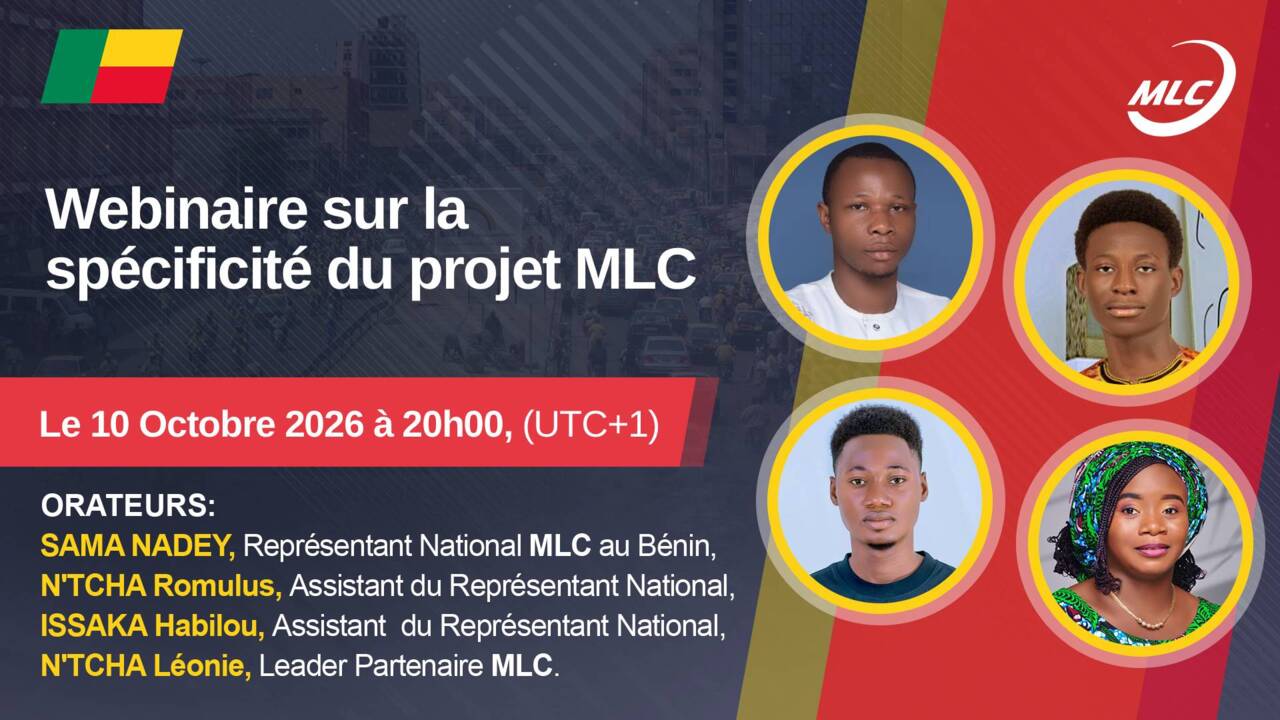 Webinaire sur la spécificité du projet MLC