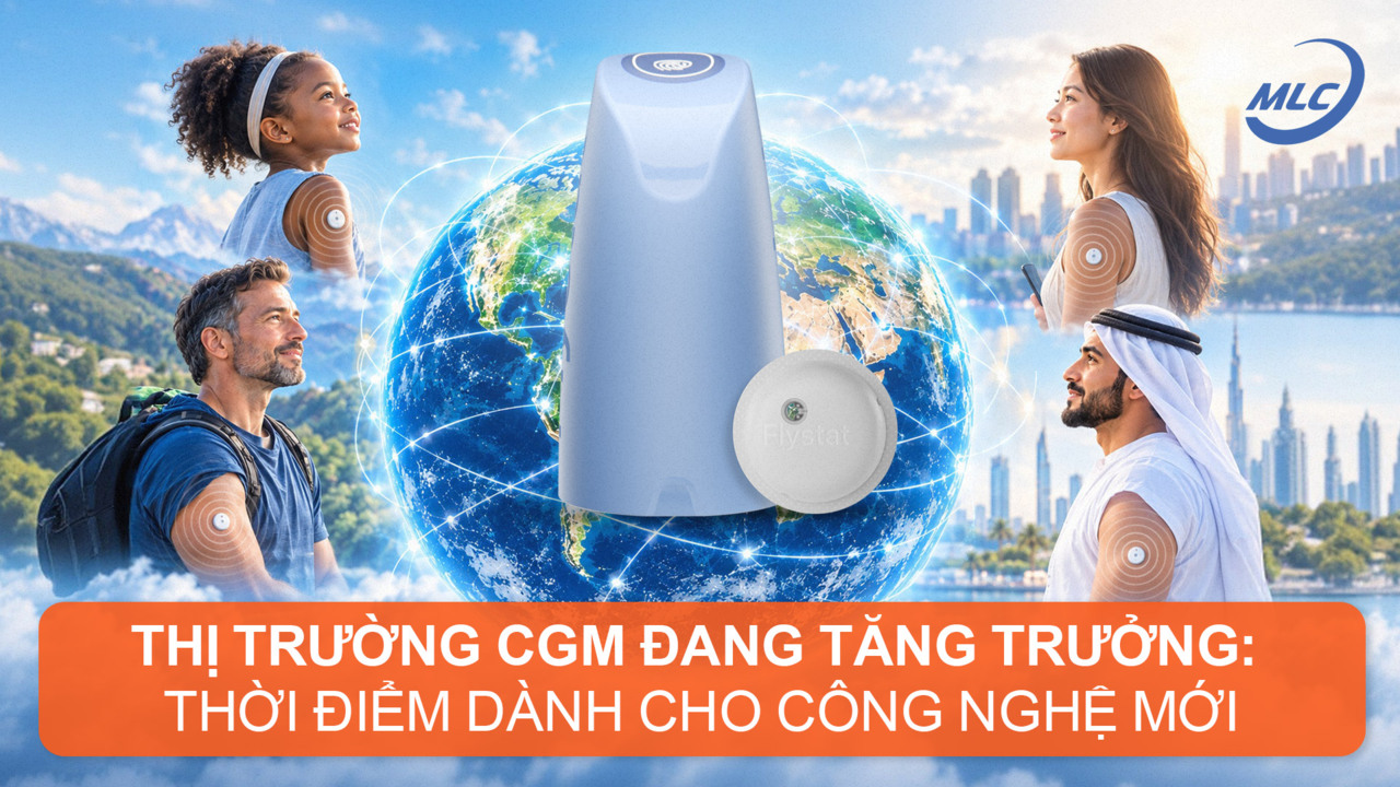 Thị trường CGM đang tăng trưởng: thời điểm dành cho công nghệ mới