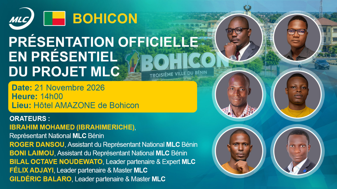 BOHICON . PRÉSENTATION OFFICIELLE EN PRÉSENTIEL DU PROJET MLC