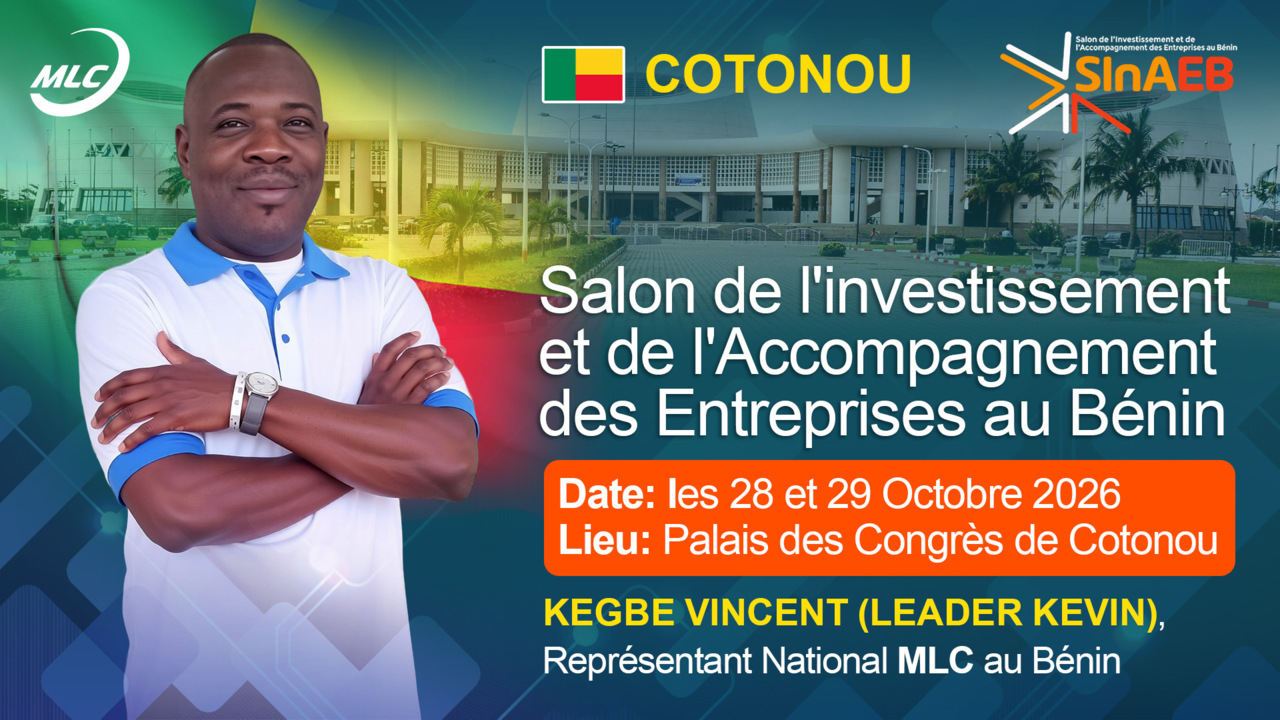 СOTONOU.  MLC participe au Salon de l'investissement et de l'Accompagnement des Entreprises au Bénin.