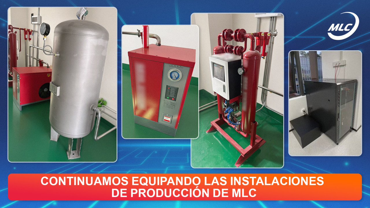 Continuamos equipando las instalaciones de producción de MLC