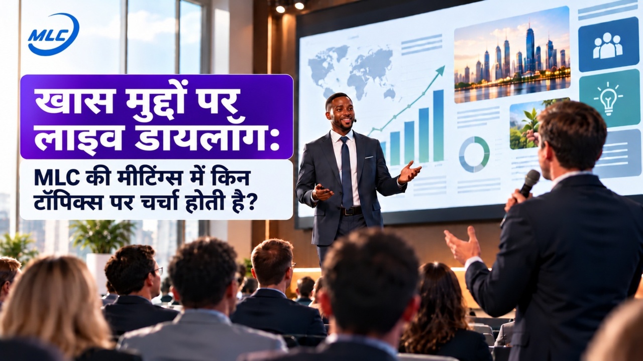 खास मुद्दों पर लाइव डायलॉग: MLC की मीटिंग्स में किन टॉपिक्स पर चर्चा होती है?